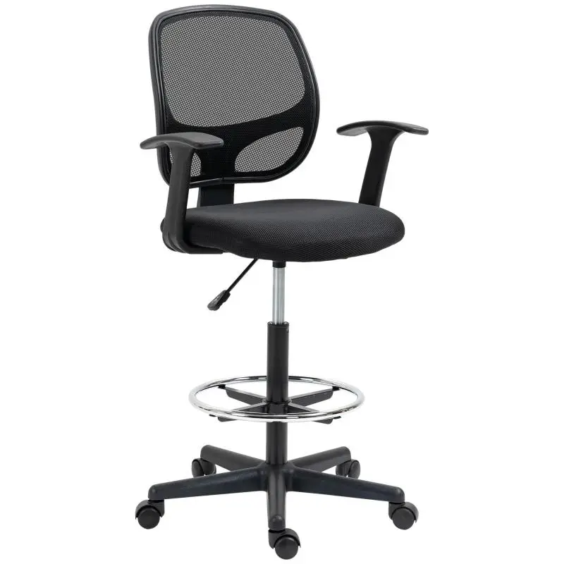 Ergonomic Office Chair with Footrest