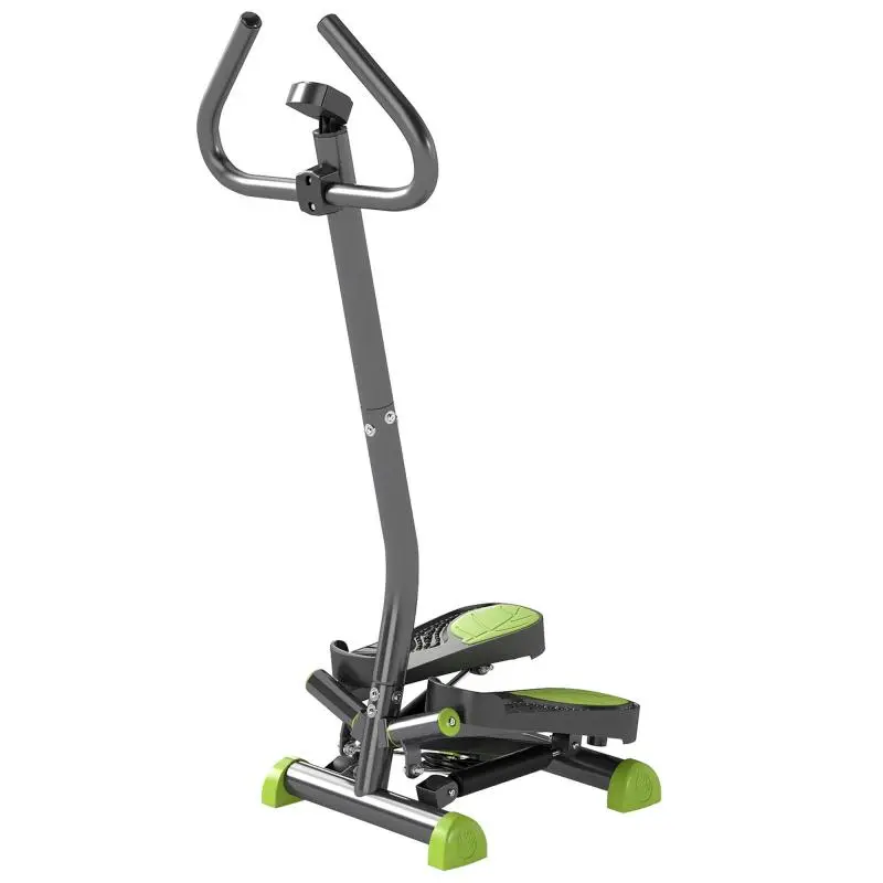 Home Fitness Stepper with Handlebar and LCD