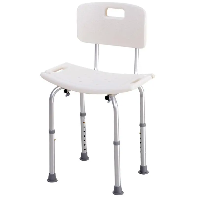 Height-Adjustable Shower Chair