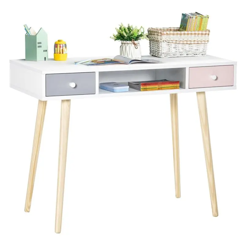 Children’s Desk with Drawer and Storage Compartment