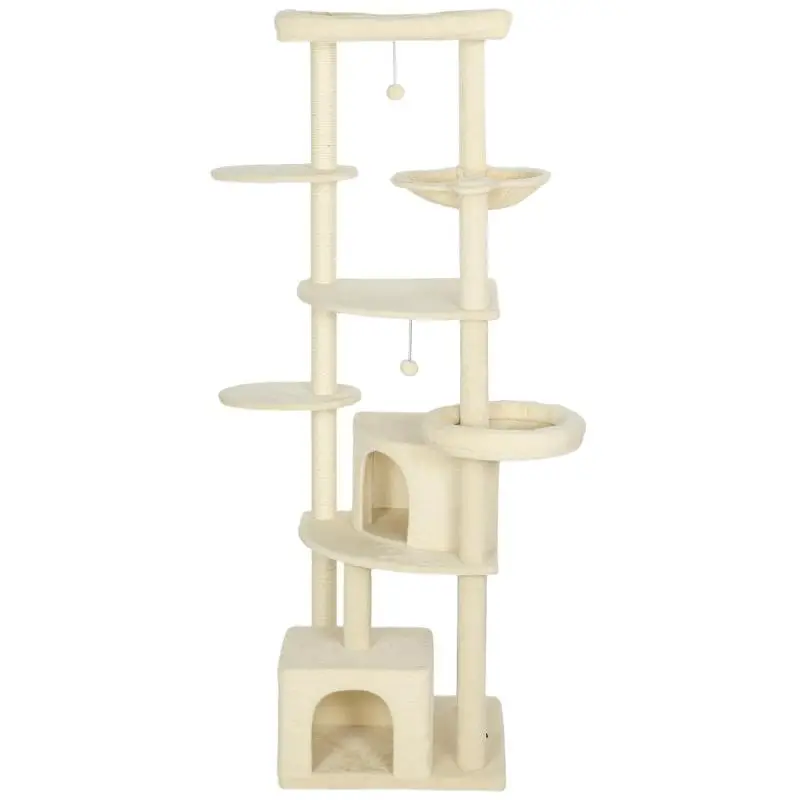 Cat Tree, 200 cm, for 2 to 3 Cats