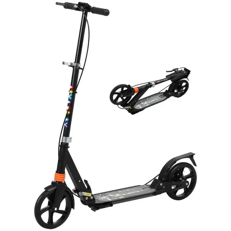 Foldable Scooter with Adjustable Handlebar