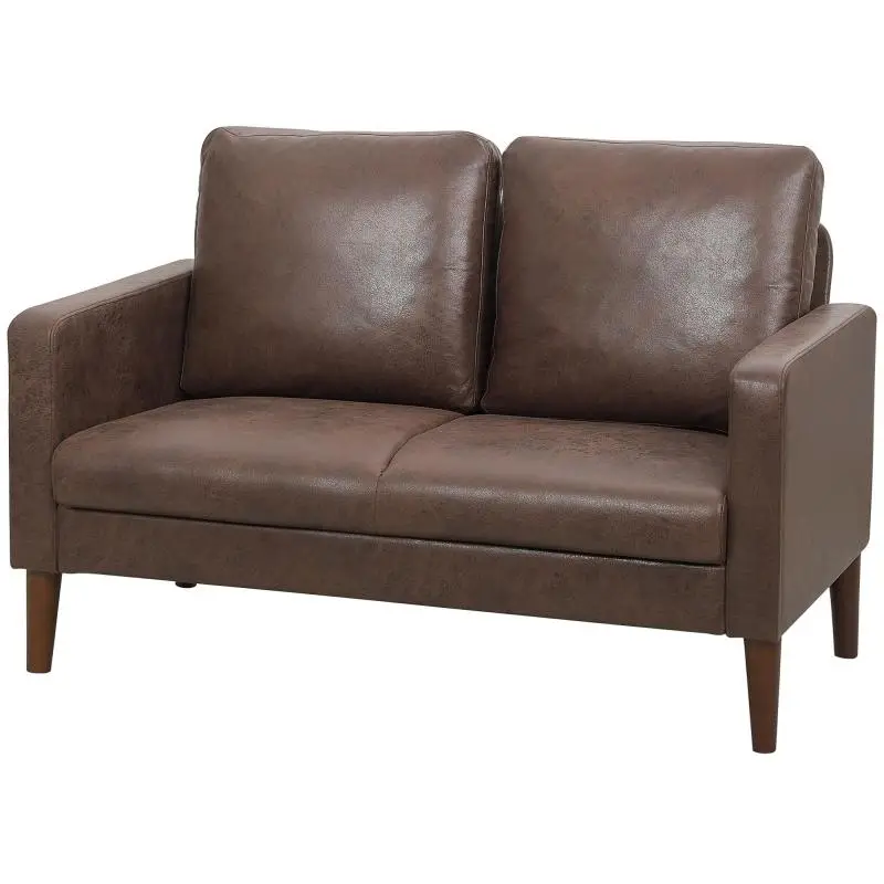 2-Seater Sofa, 130 cm, Dark Brown