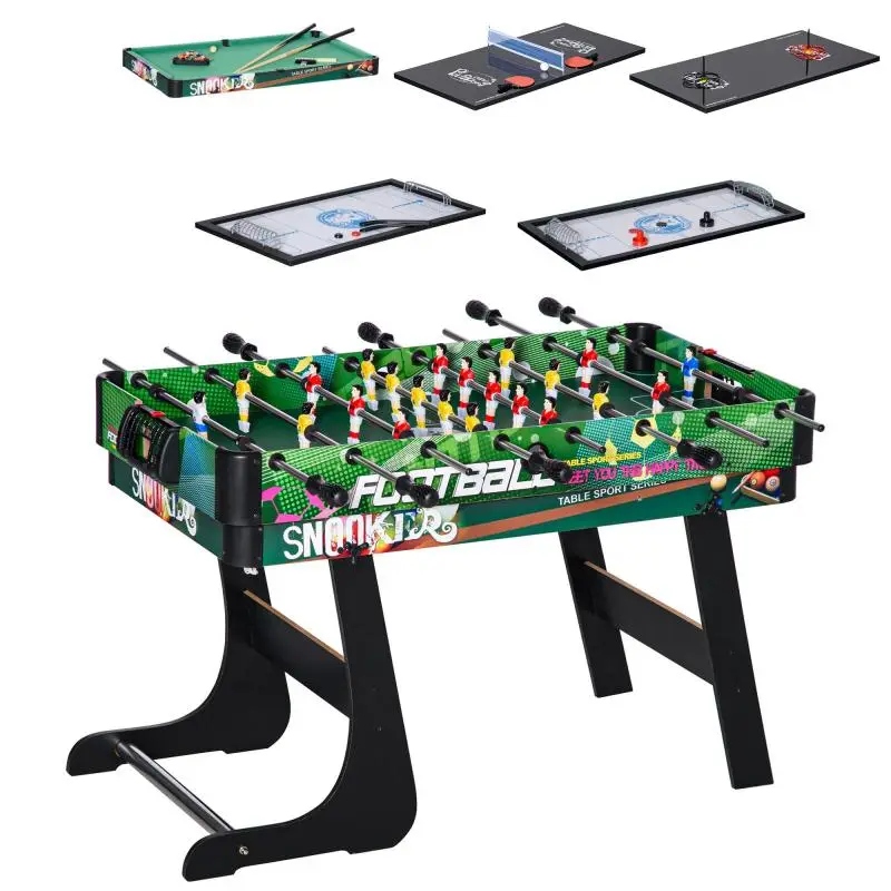 6-in-1 Folding Game Table, 118 cm