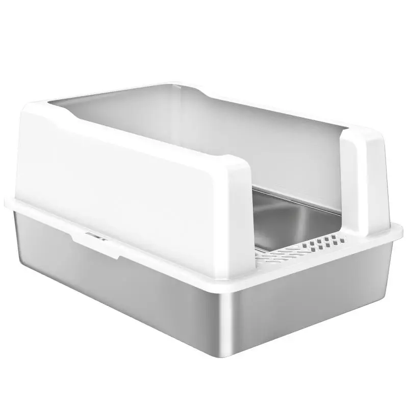 Waterproof Cat Litter Box with High Sides