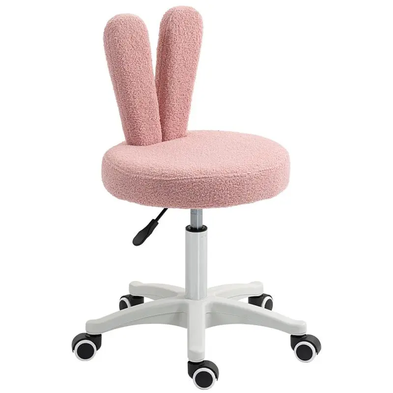 Rabbit Ear Desk Chair, Pink