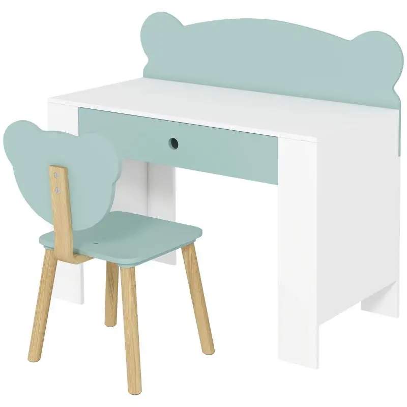 Children's Desk Set with Chair and Drawer
