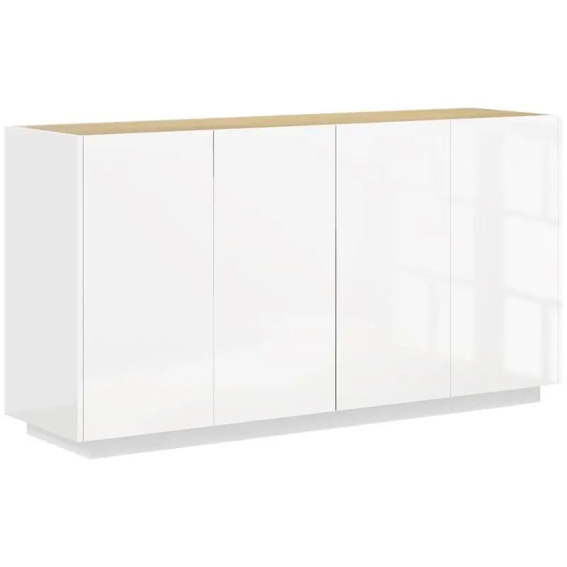 Modern Sideboard with Soft-Close Doors, 140 cm