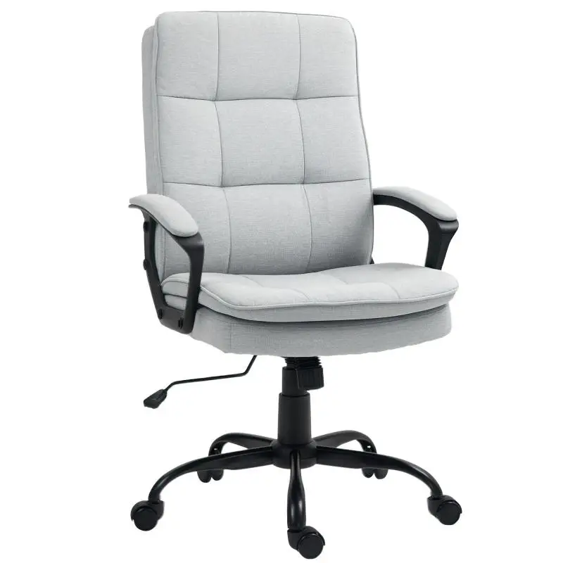 Ergonomic Office Chair with Adjustable Height, Grey