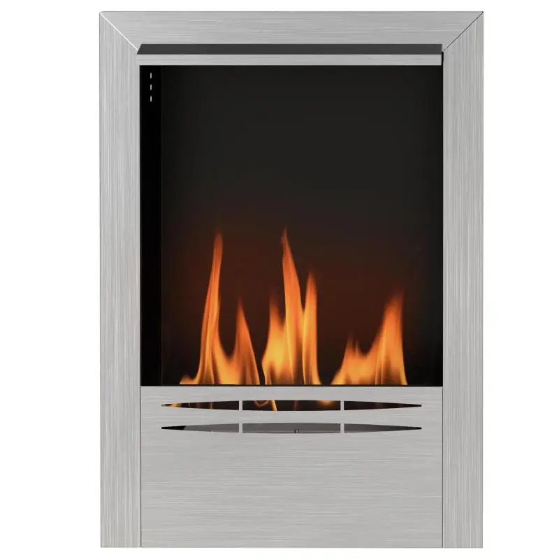 Built-In Bioethanol Fireplace, 0.9 L