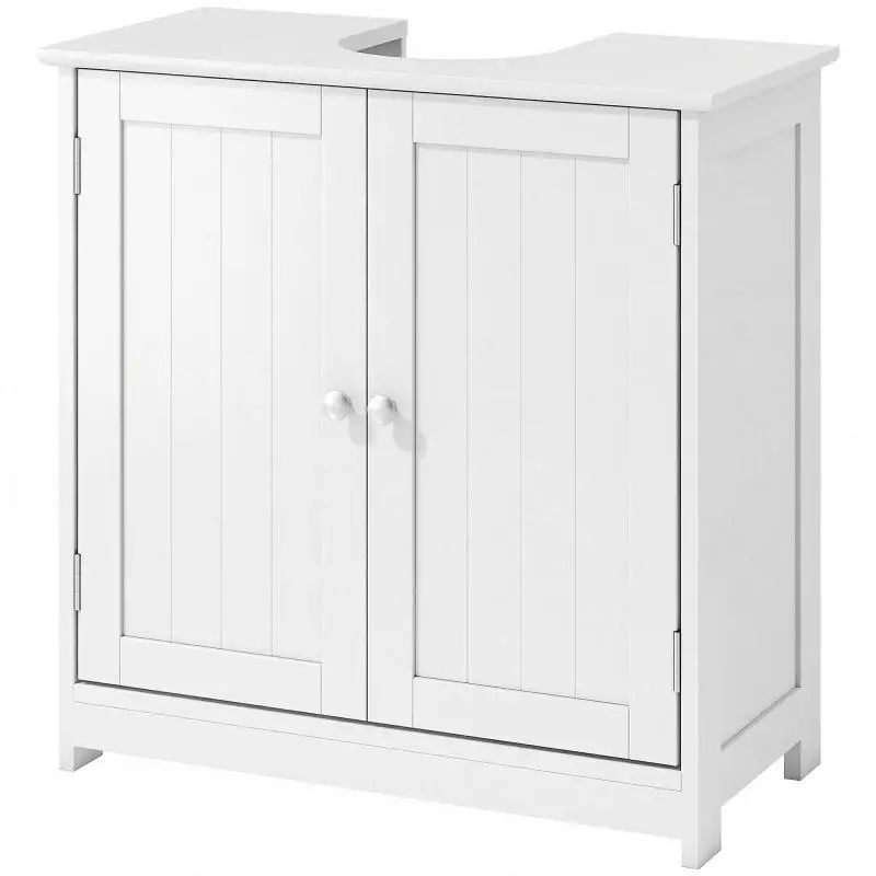 2-Door Vanity Unit with Adjustable Shelf, 60 cm