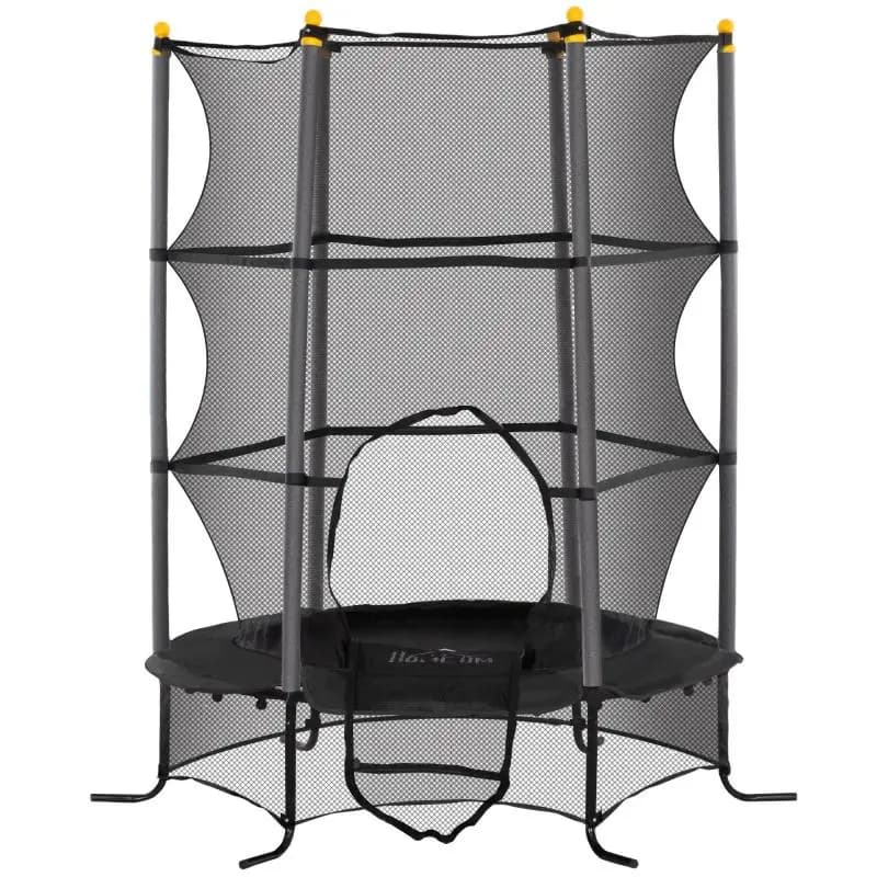 Kids Trampoline with Safety Net and Padded Poles