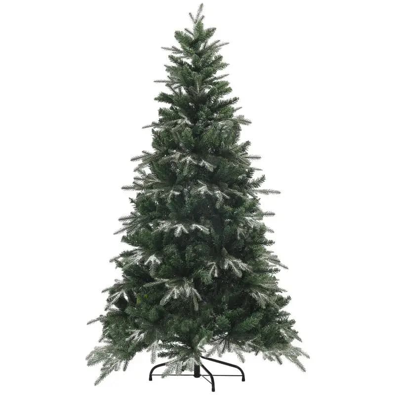 Snow-Dusted Christmas Tree with 850 Tips