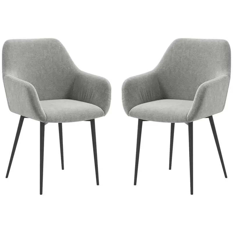 Set of 2 Nordic Dining Chairs