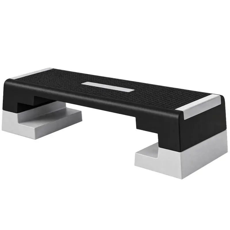 Height-Adjustable Aerobic Stepper, Grey