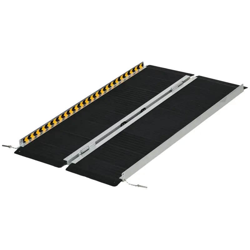 Folding Aluminium Wheelchair Ramp, 122 x 73.6 x 5.1 cm