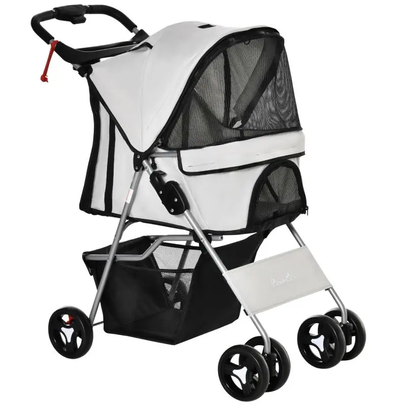 Foldable Dog Stroller, 77 × 45 × 99.5 cm