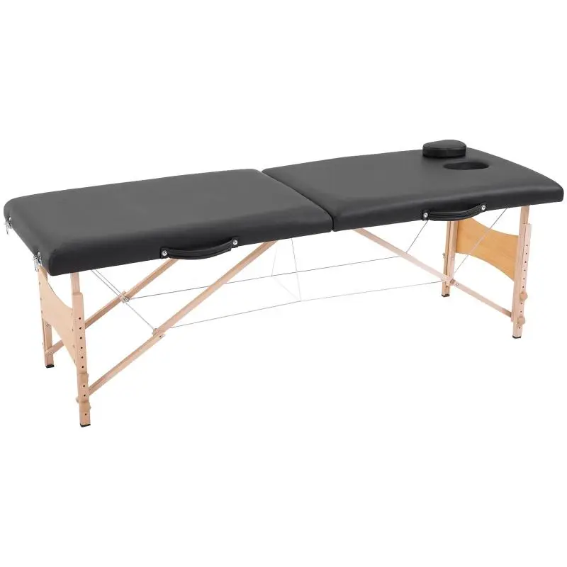 Portable Massage Table, 186 × 60 × 58–81 cm