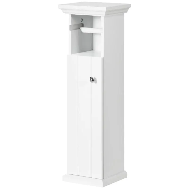 Bathroom Storage Cabinet with Toilet Paper Holder