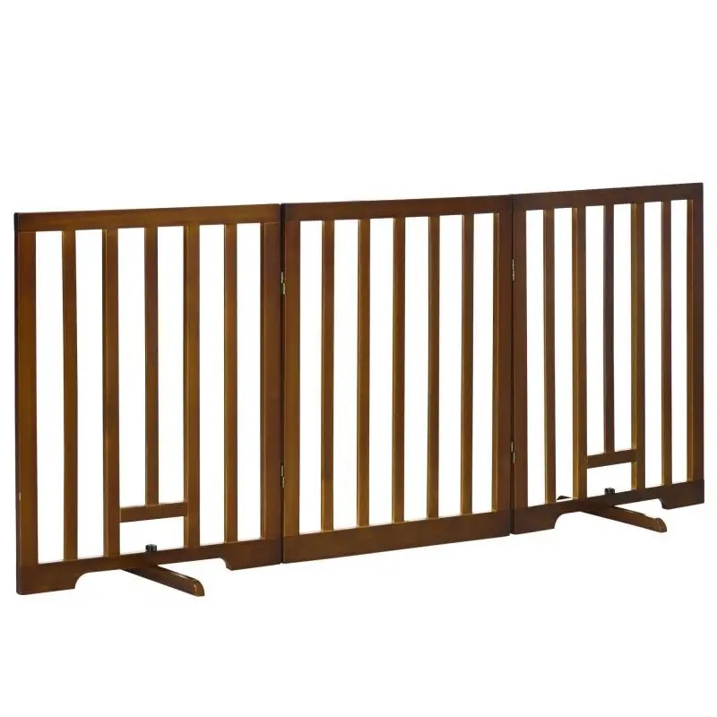 3-Panel Foldable Dog Gate, 181 x 35 x 76 cm