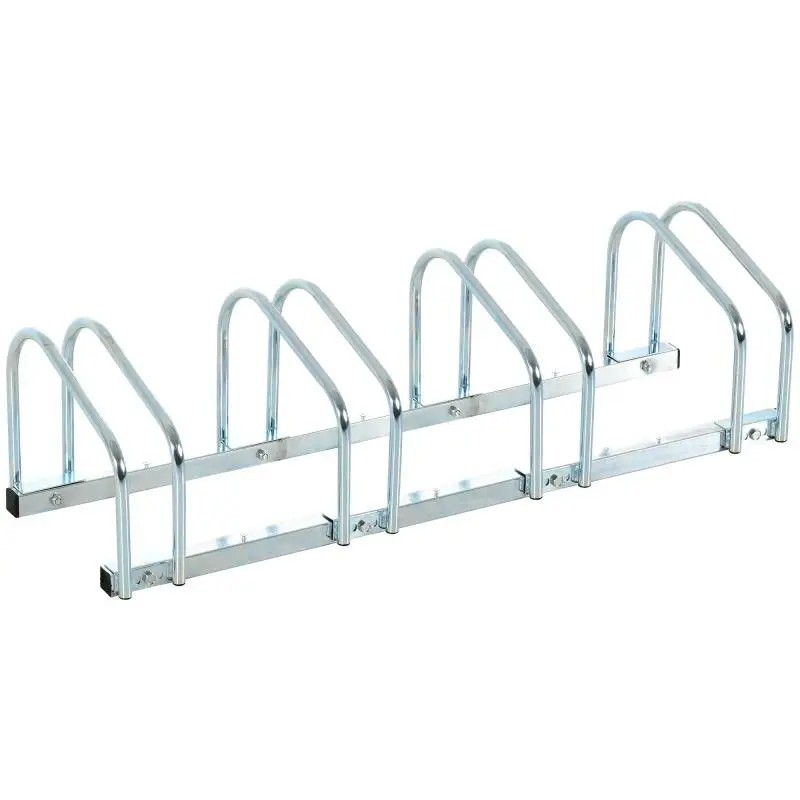 Steel Bicycle Parking Rack for 4 Bikes