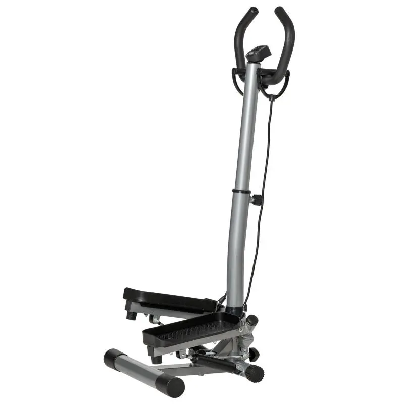 Stepper with Adjustable Handlebar and Resistance Bands