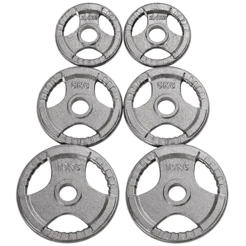 Set of 6 Weight Plates, 35 kg