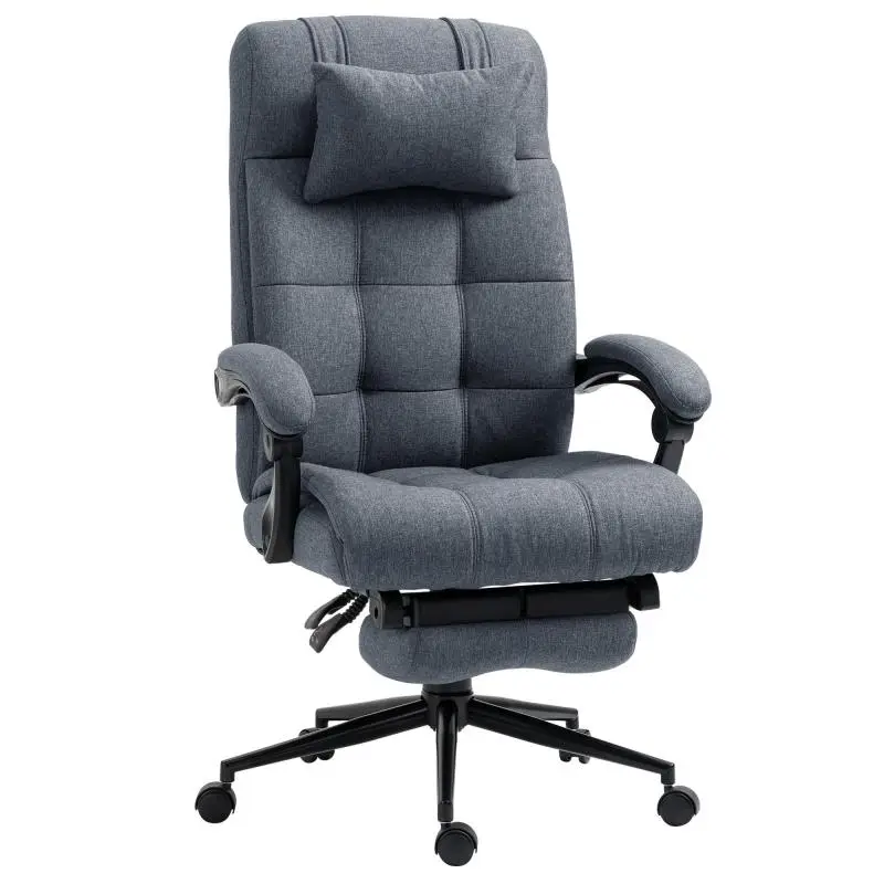 Reclining Office Chair with Footrest