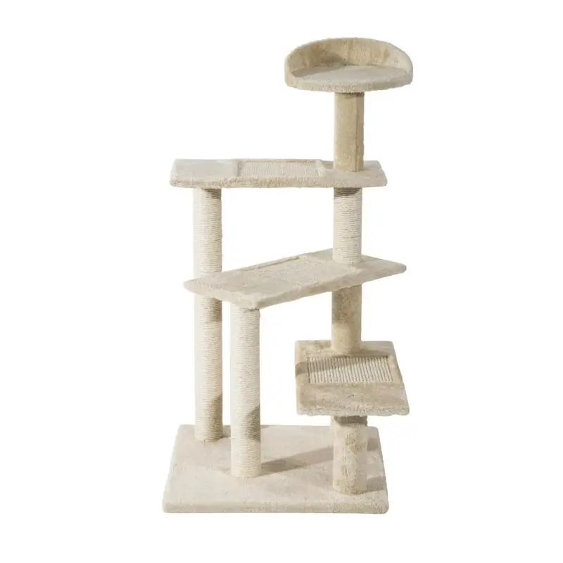 Multi-Level Cat Tree with Bed, 100 cm