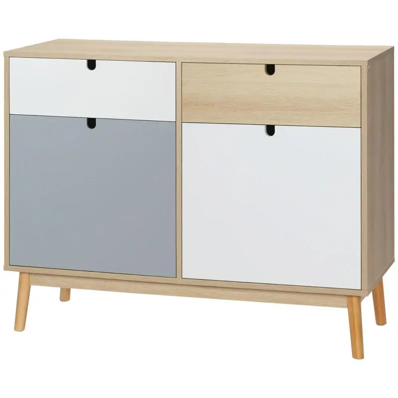 Multipurpose Cabinet with 2 Doors and 2 Drawers