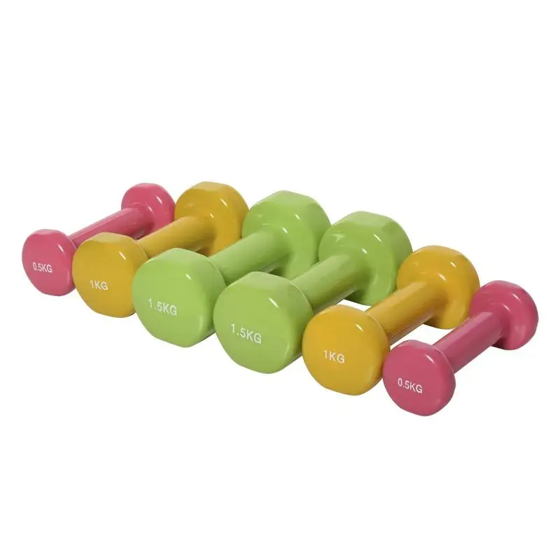 Set of 6 Dumbbells with Carry Case