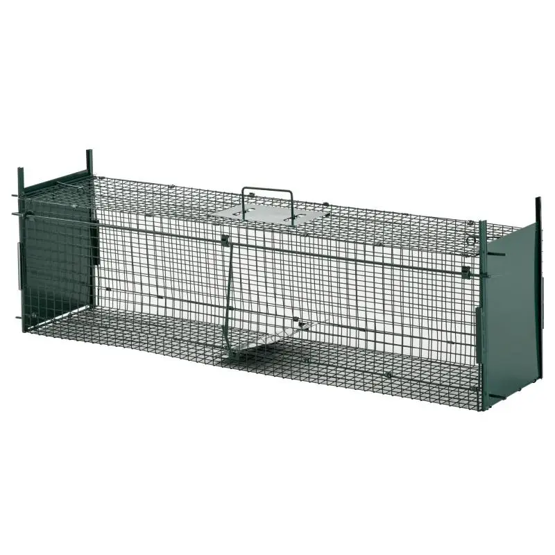 Double-Door Small Animal Trap Cage, 100 cm
