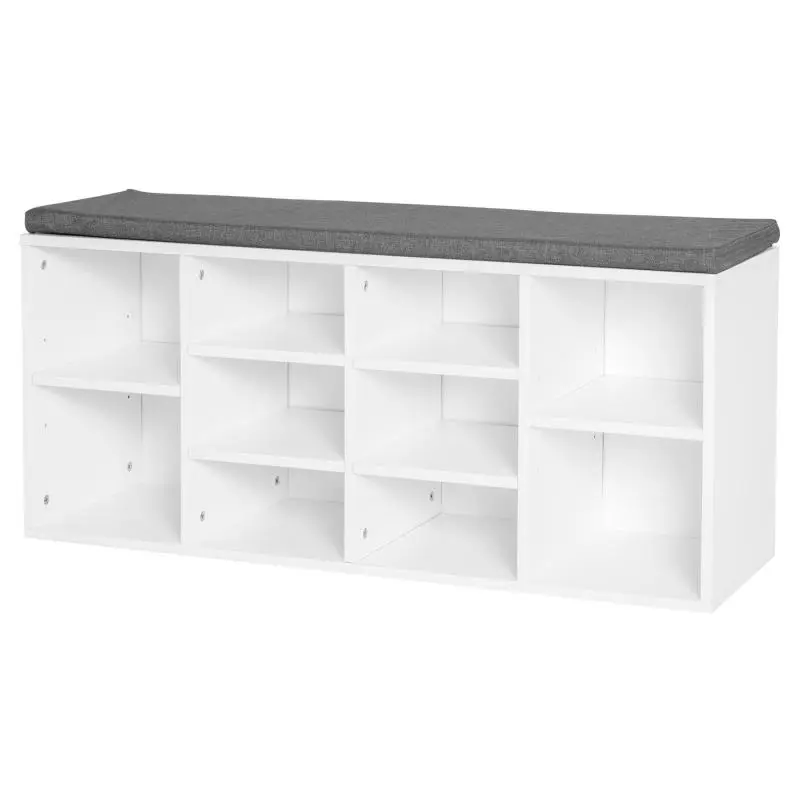 Shoe Rack Bench for 8–10 Pairs