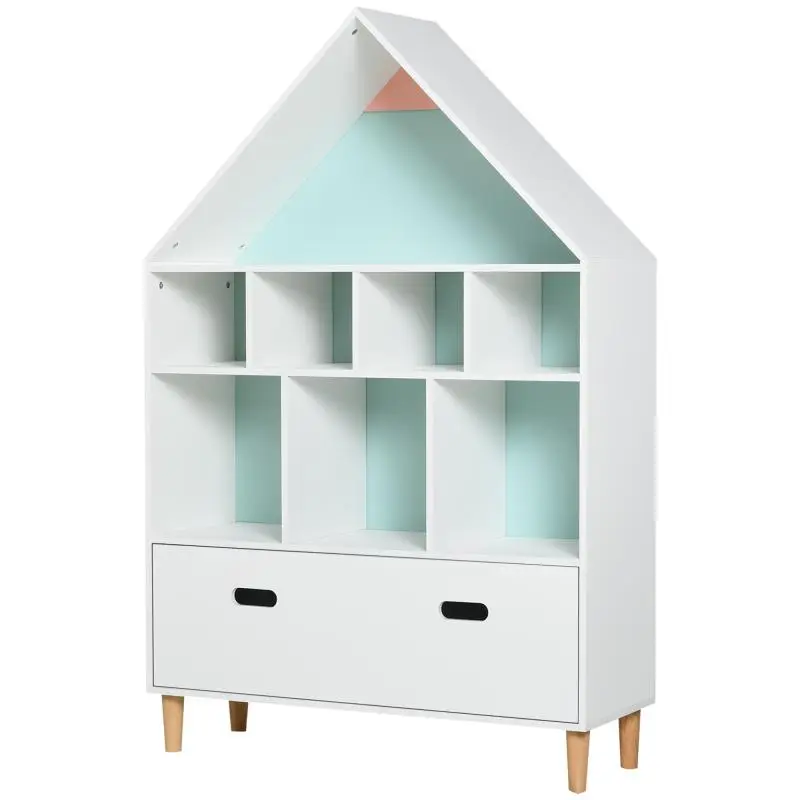Children's Bookcase and Toy Storage Unit
