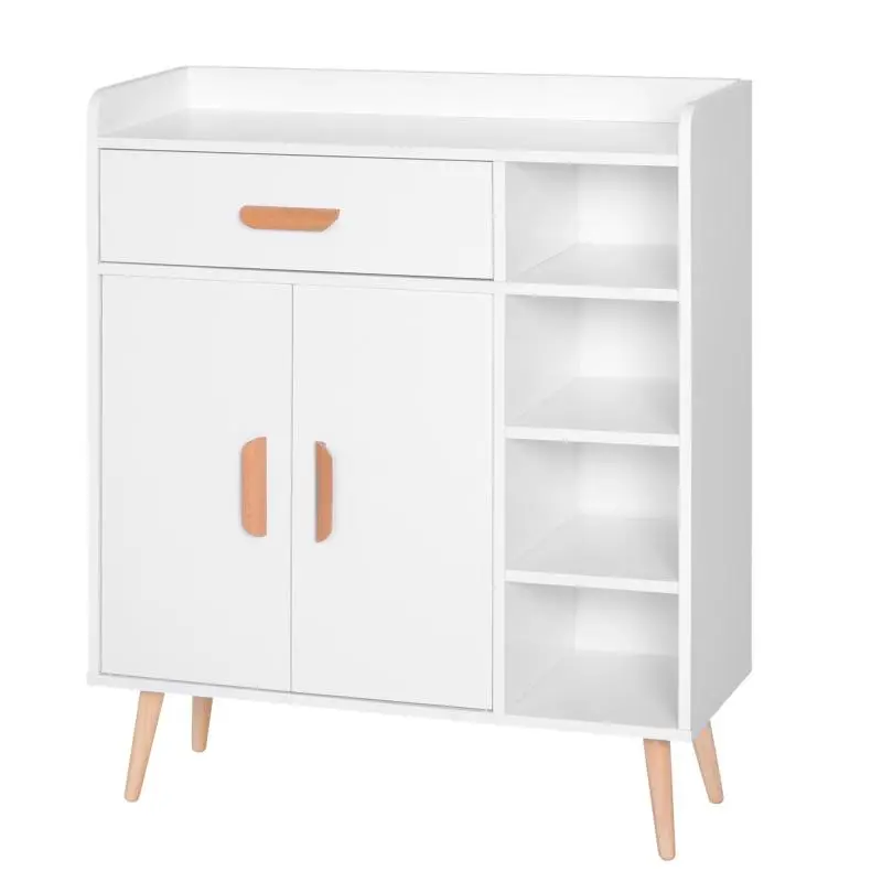 Sideboard with Drawer and Cabinet, 80 cm