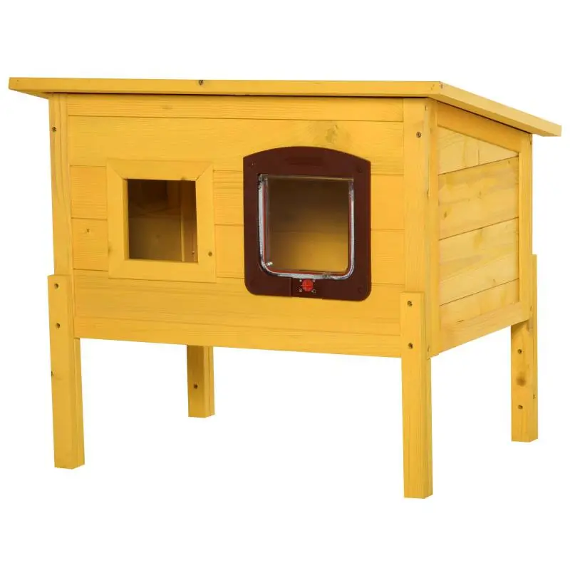 Fir Wood Pet House, 70 x 51.5 x 60 cm