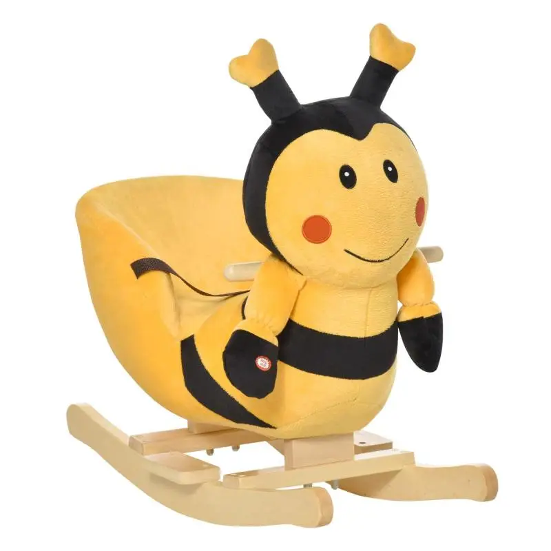 Bee Rocking Toy with Music, 60 cm