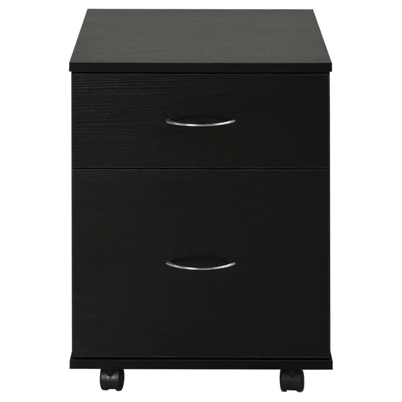 Office Chest of Drawers with 2 Drawers and Castors