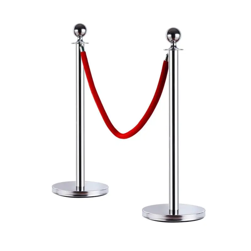 Stanchion Set with Red Rope