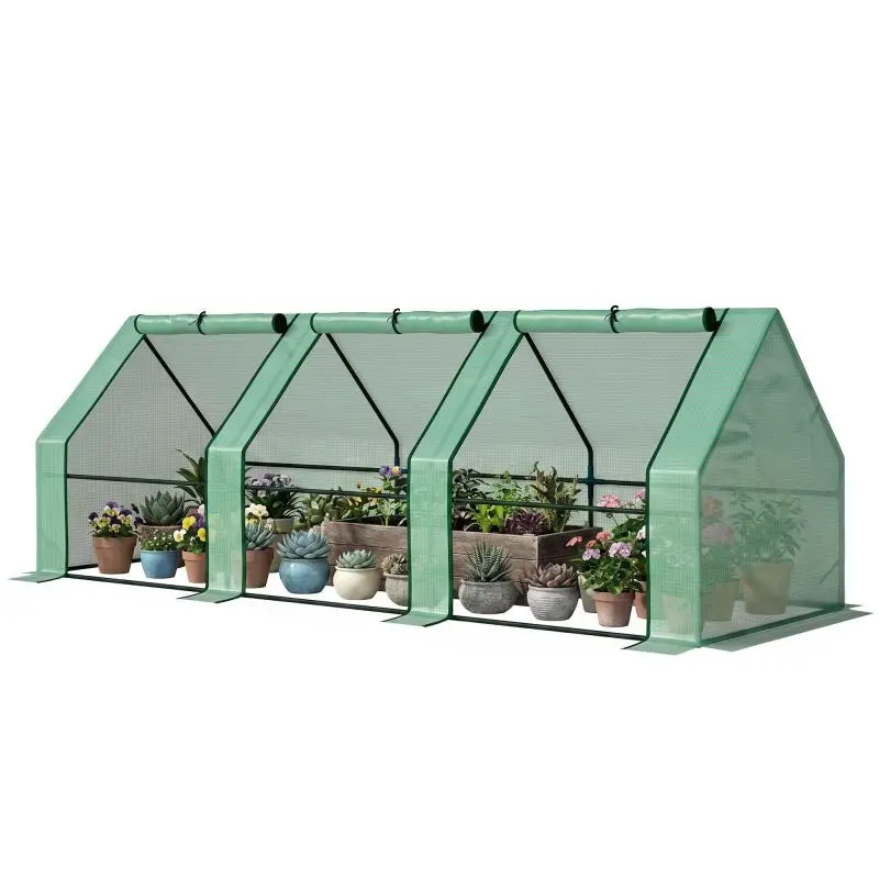 PE Tunnel Greenhouse, 270 x 90 x 90 cm
