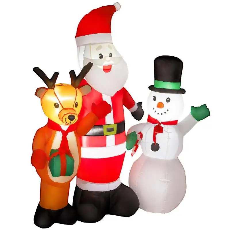 Inflatable Santa Claus Decoration, 150 cm