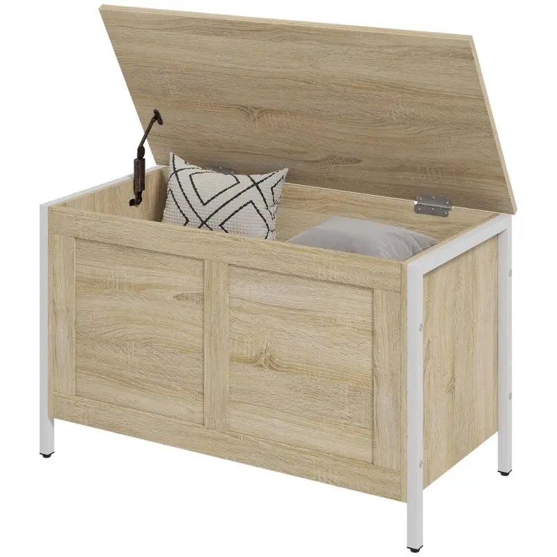 Storage Bench, 95 L, Oak