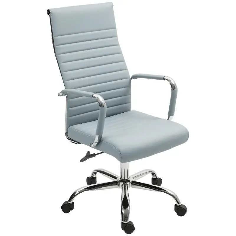 High-Back Swivel Desk Chair with Tilt Function