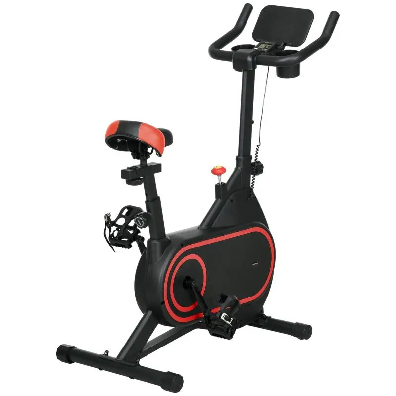 Stationary Bike with 4 kg Flywheel and Adjustable Resistance