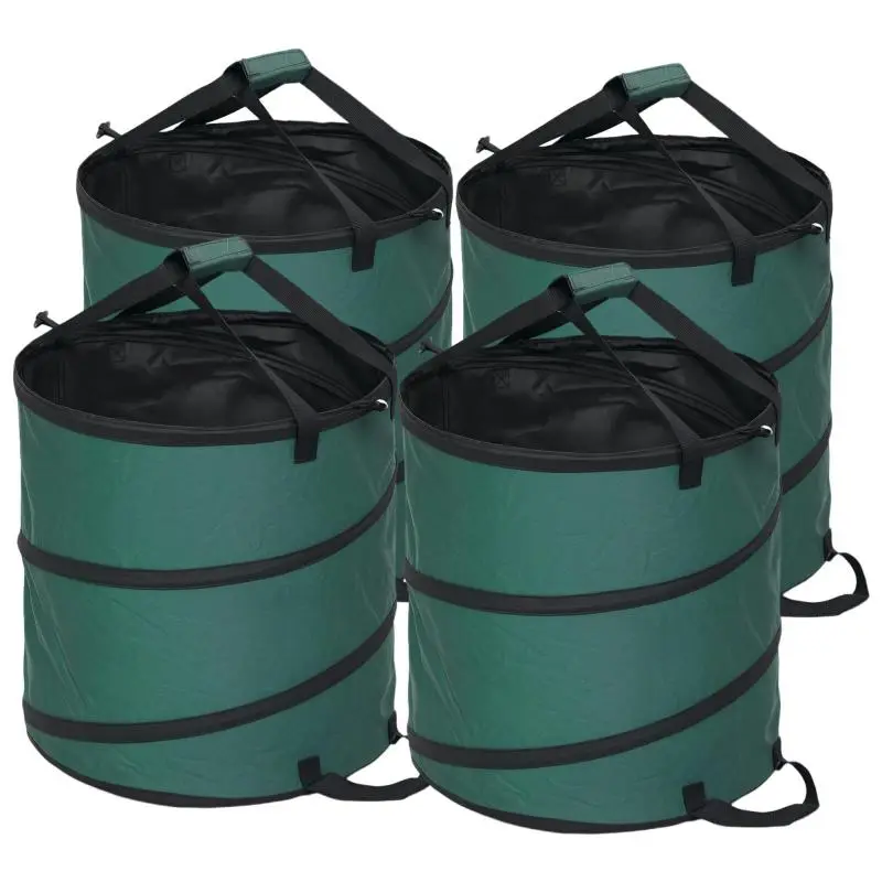 Set of 4 Garden Waste Bags, 86 L