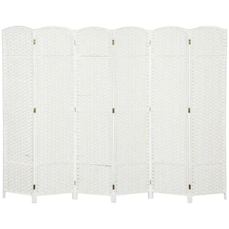 6-Panel Folding Room Divider, 240 cm