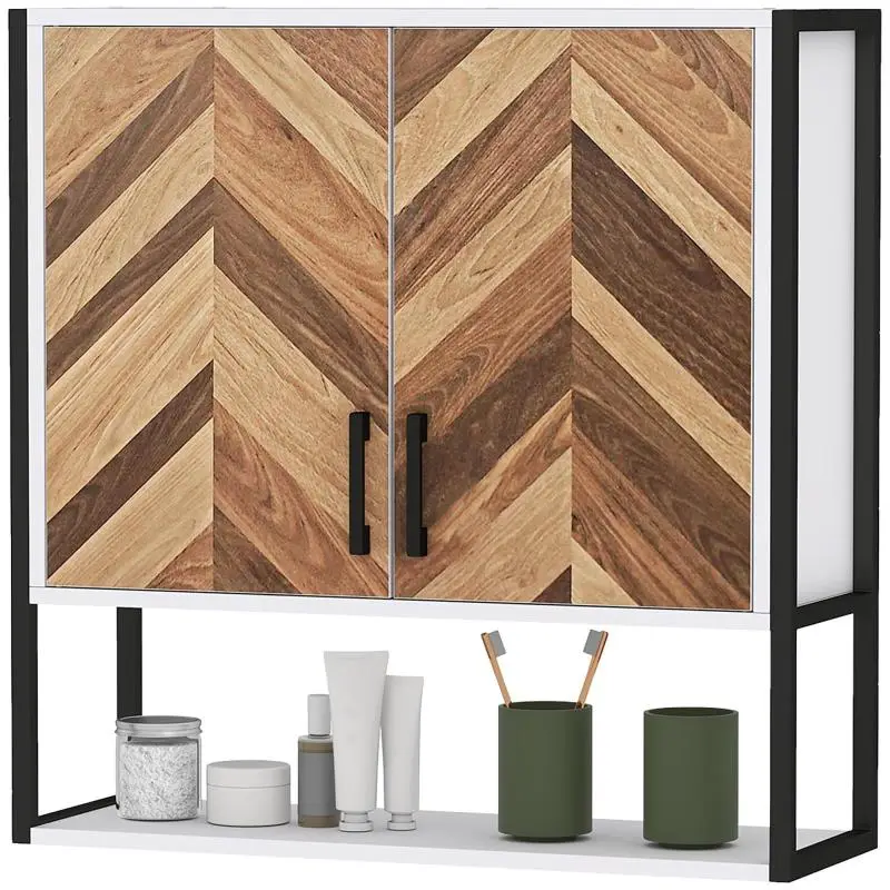 Wall-Mounted Bathroom Cabinet, 59 x 20 x 60 cm
