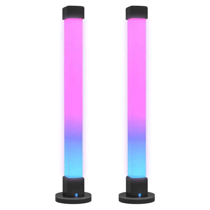 Set of 2 Table Lamps with Bluetooth App Control