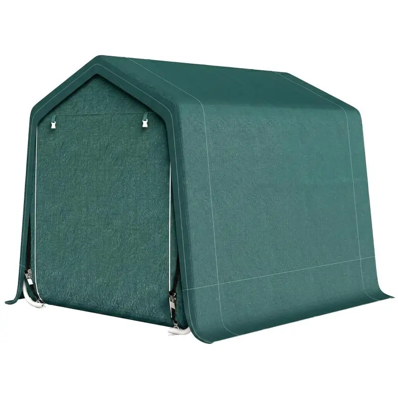 Outdoor Garden Tent with 2 Sliding Doors