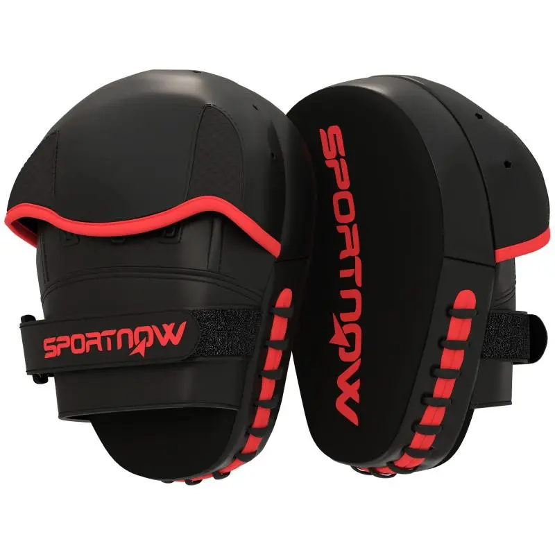 Curved Boxing Mitts, Black